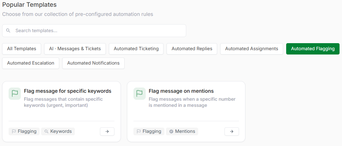 Automated Flagging - Periskope Docs