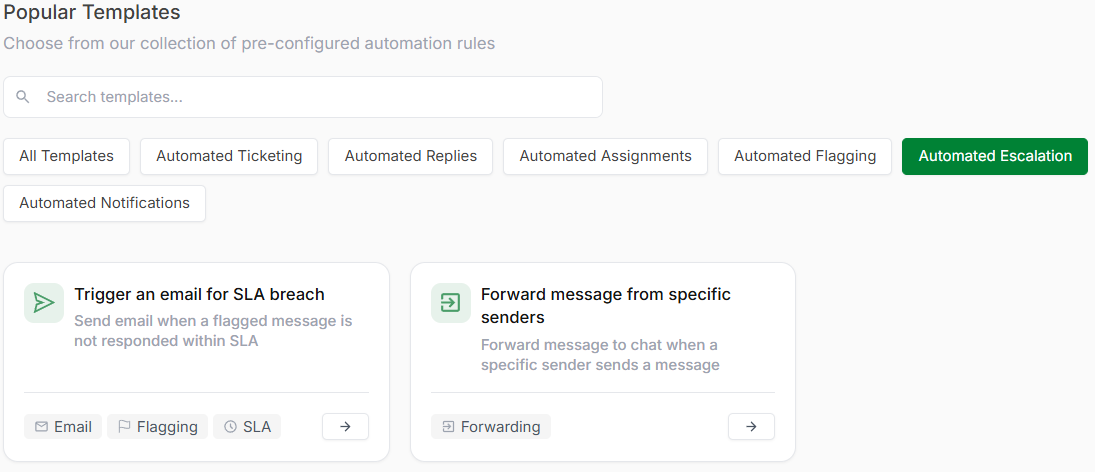 Automated Escalation - Periskope Docs